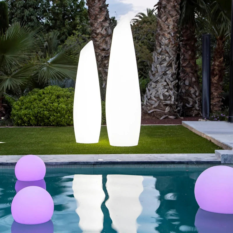 Boule lumineuse rechargeable de jardin | Kymä