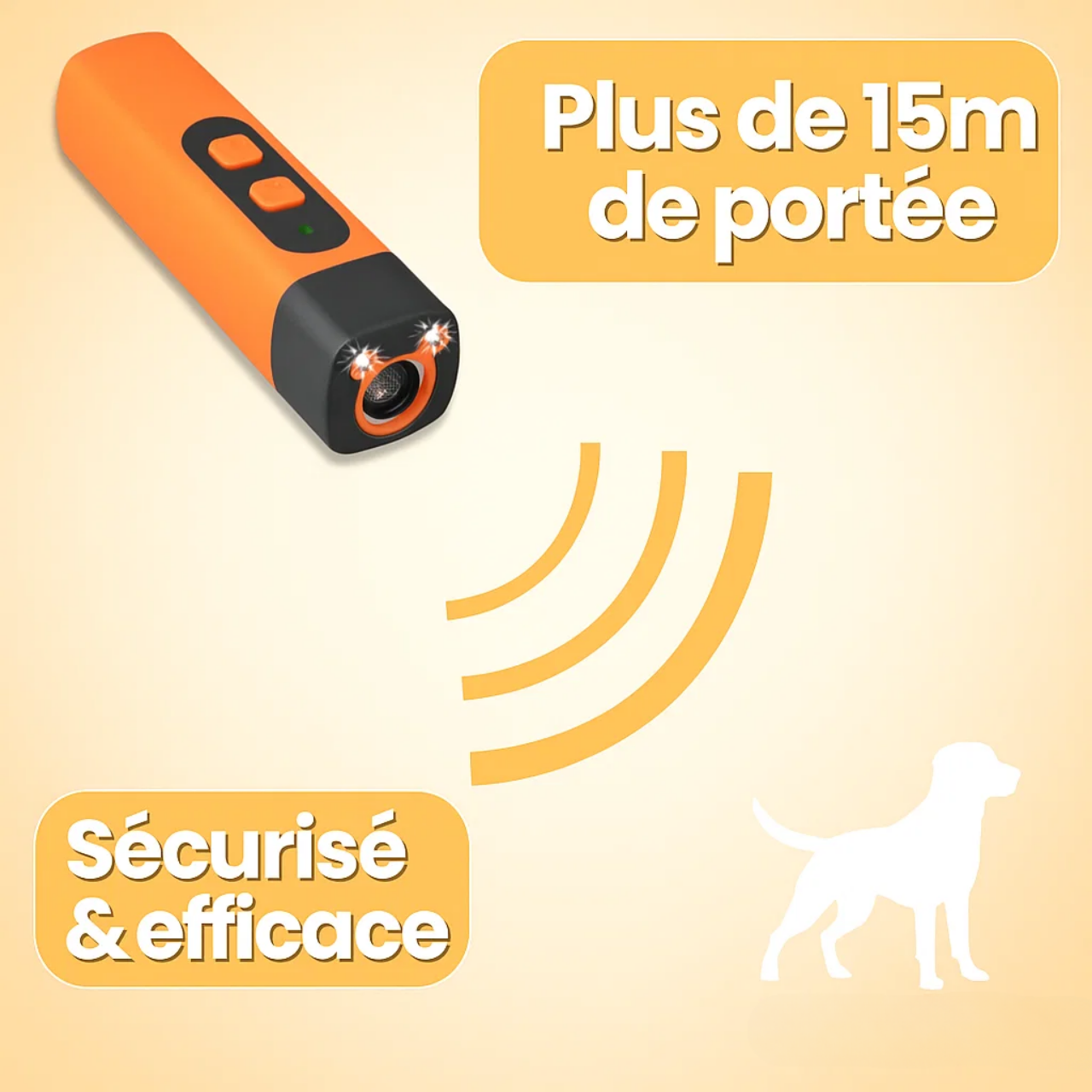 Appareil à Ultrasons kymä - Le bouton magique pour un chien (et une vie) plus calme