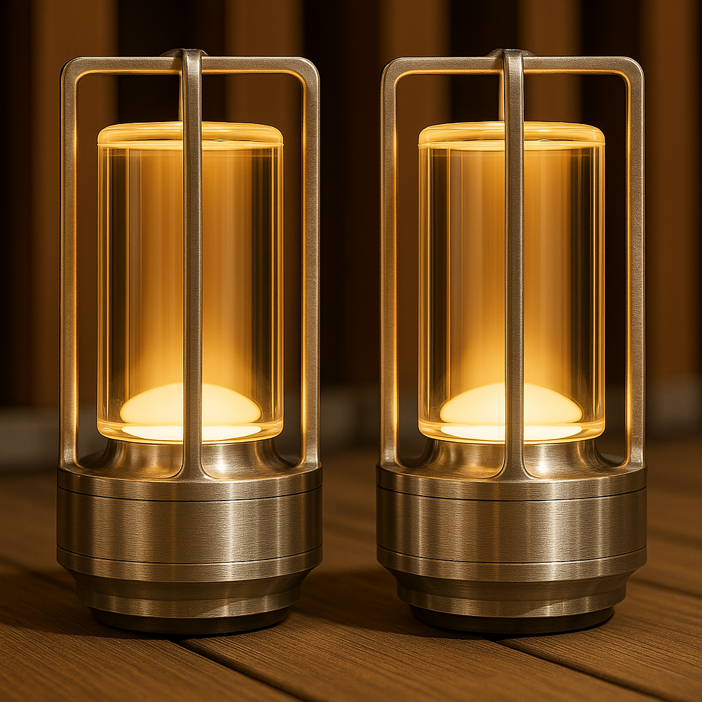 Lampe Crystal Rechargeable Klarako – Éclairage LED Design & Nomade