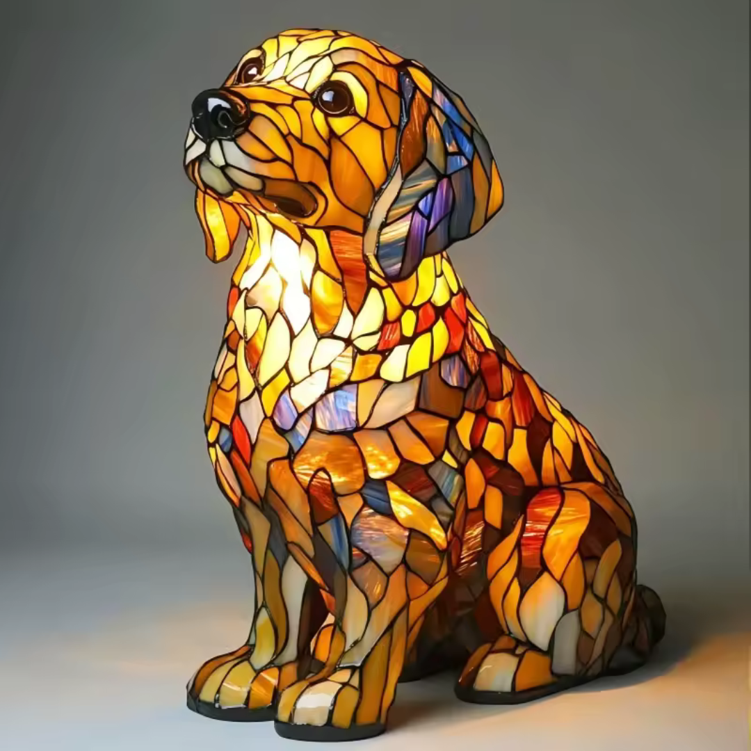 Lampe Toutou – Luminaire artisanal en forme de chien