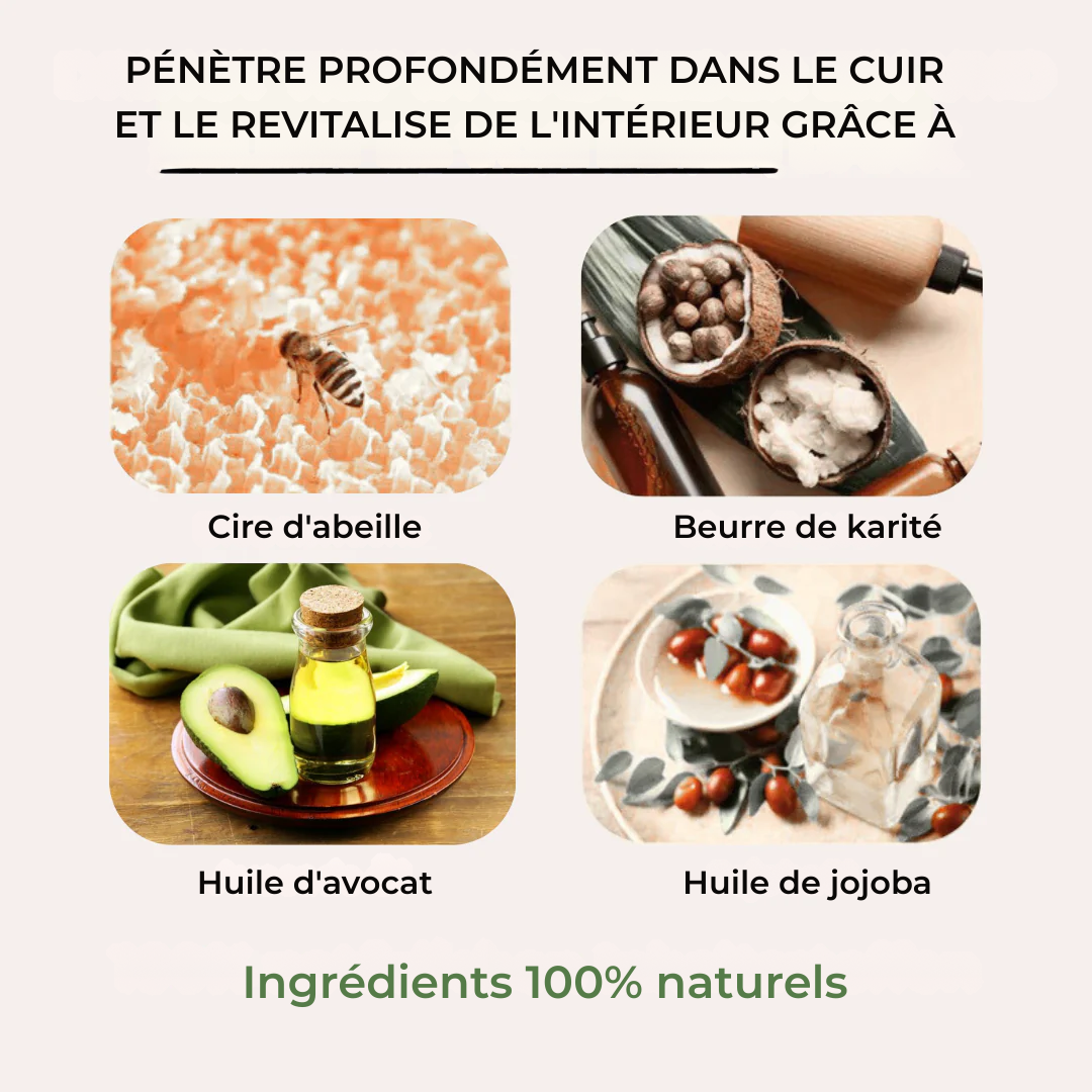 Crème réparatrice pour cuir usé - Luxgrove by kymä