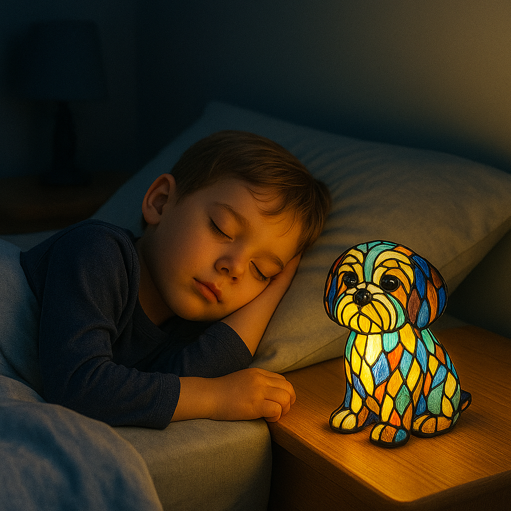 Lampe Toutou – Luminaire artisanal en forme de chien