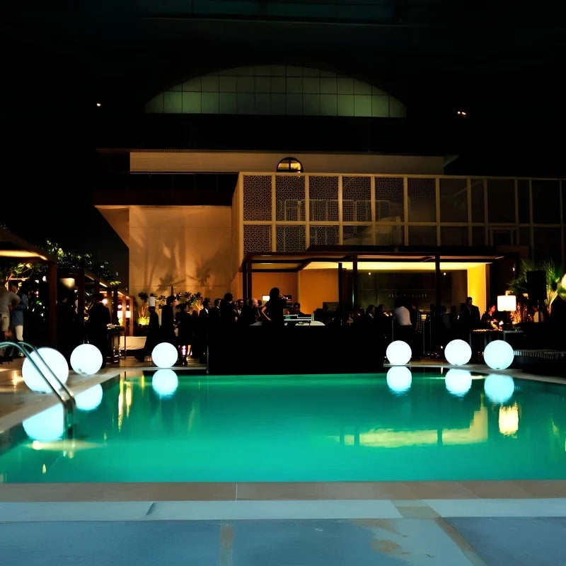 Boule lumineuse rechargeable de jardin | Kymä