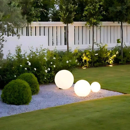 Boule lumineuse rechargeable de jardin | Kymä