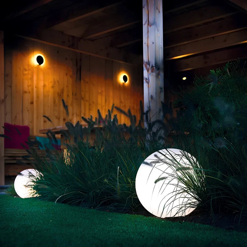 Boule lumineuse rechargeable de jardin | Kymä