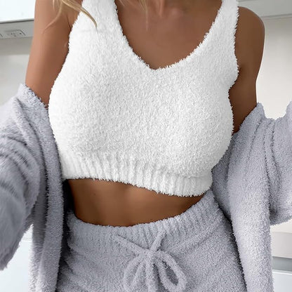 Cosy Knit Set (4 Pieces) - Pink