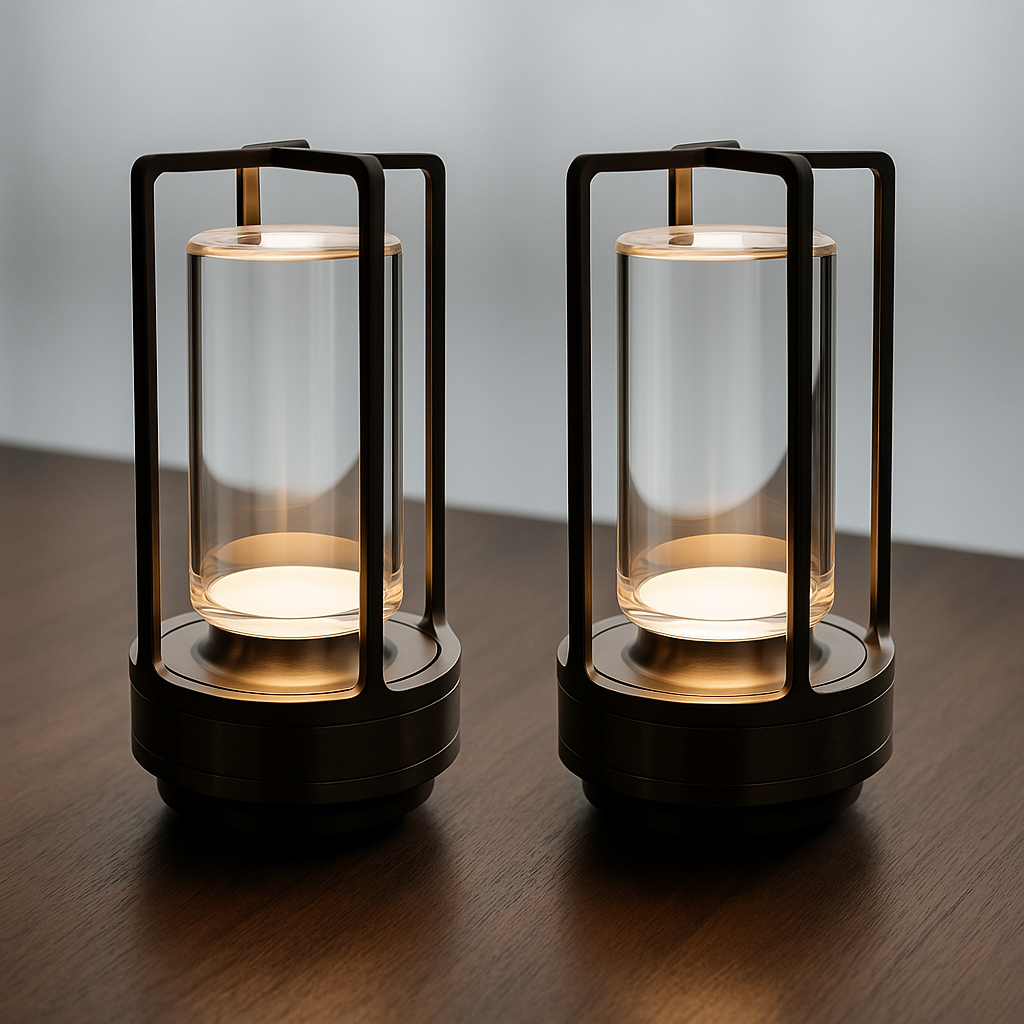 Lampe Crystal Rechargeable Klarako – Éclairage LED Design & Nomade