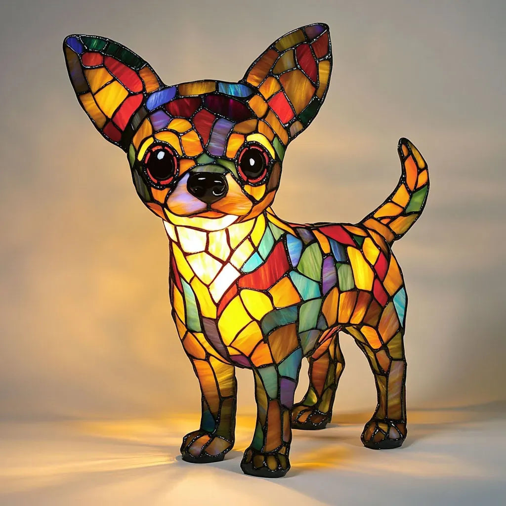Lampe Toutou – Luminaire artisanal en forme de chien