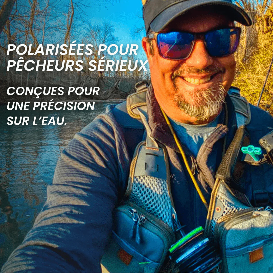 Lunettes polarisées premium pour pêcheurs – Kymä