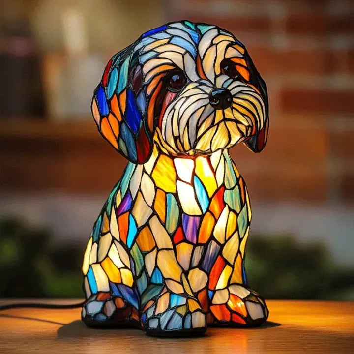 Lampe Toutou – Luminaire artisanal en forme de chien