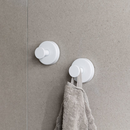 Crochet mural sans perçage ScandicHook – Fixation par vide, design scandinave