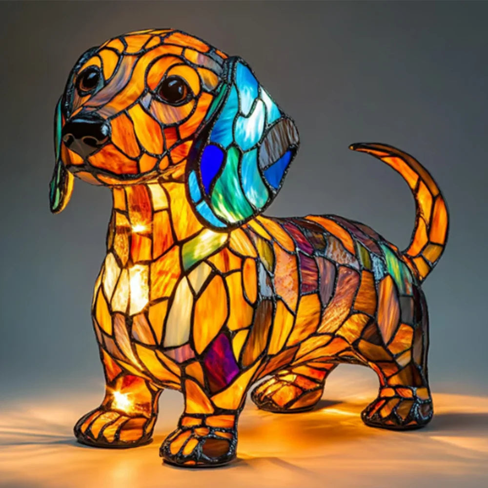 Lampe Toutou – Luminaire artisanal en forme de chien