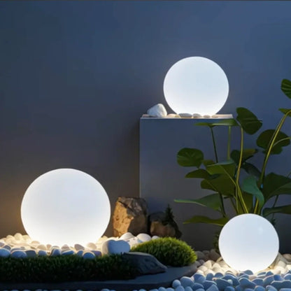 Boule lumineuse rechargeable de jardin | Kymä